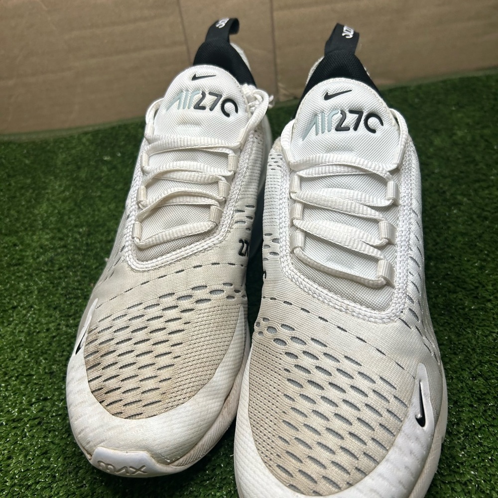 Size 7.5M- Nike Air Max 270 Low White - Picture 4 of 6